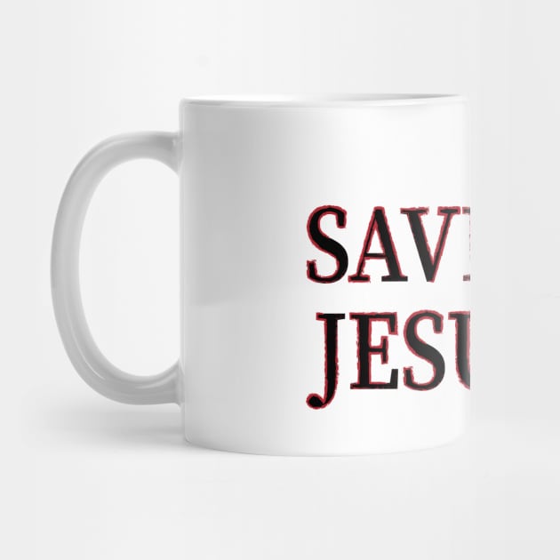 Jesus saves I spend - Light Colors by 66designer99